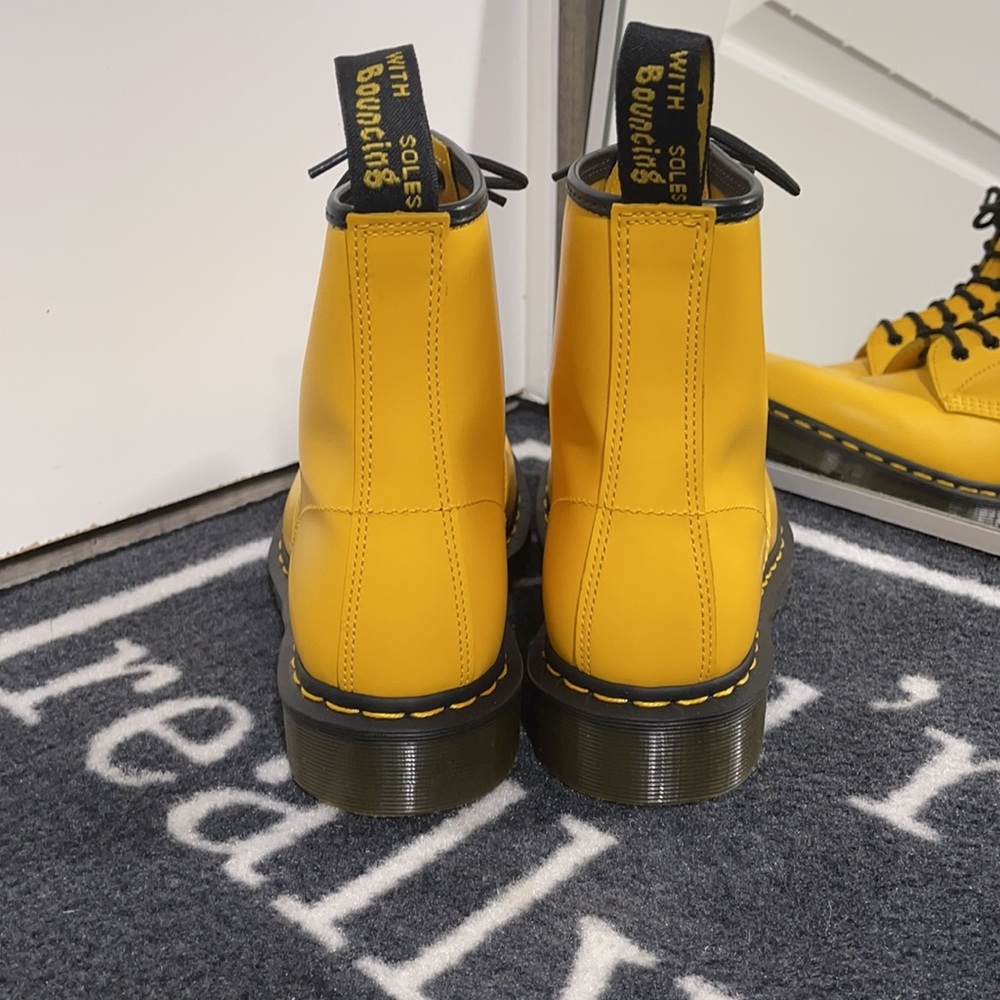 New with tags Yellow Doc Marten’s: ❤️❤️ HOST PICK - Picture 9 of 11